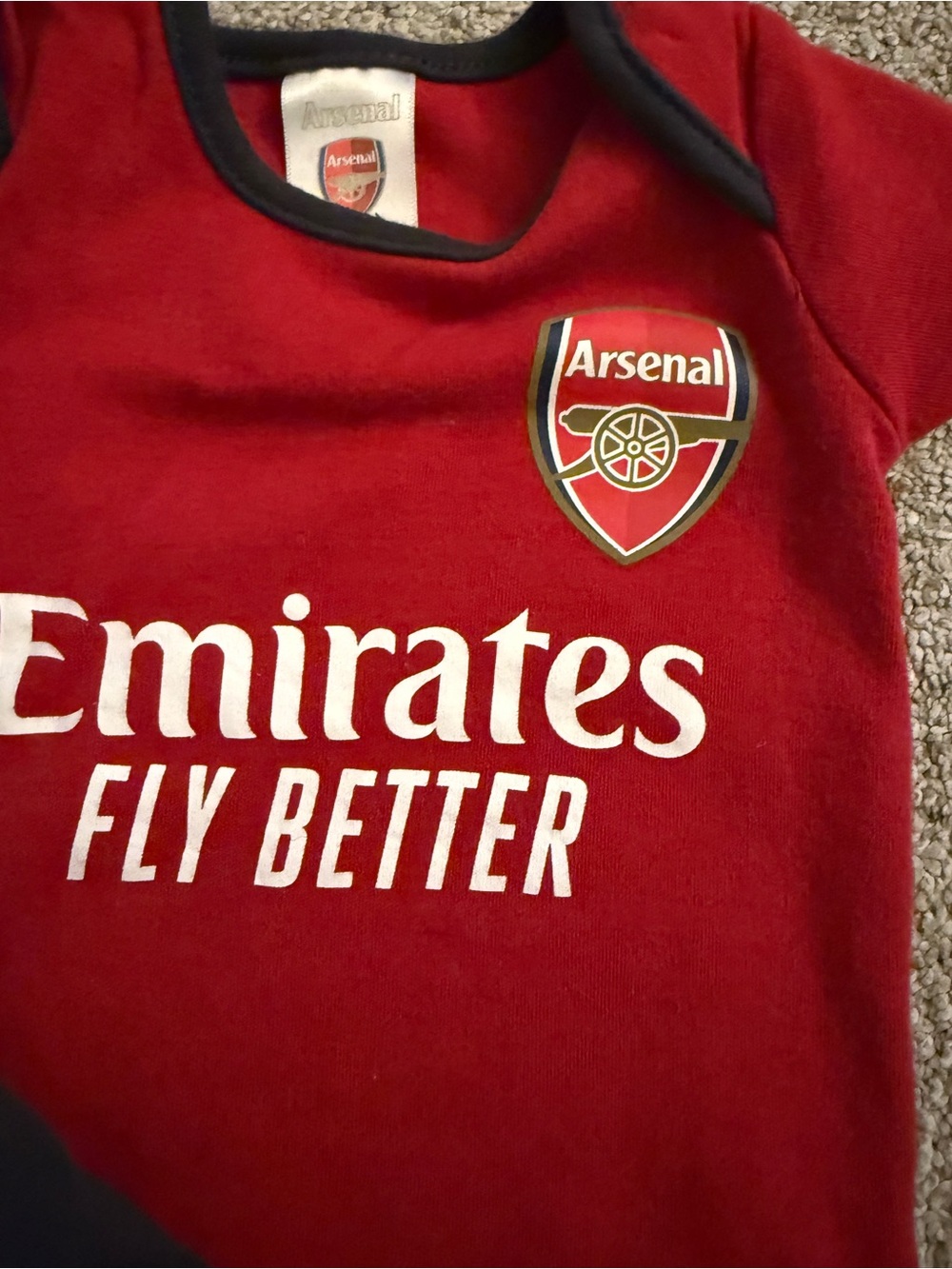 Arsenal Infant Two-Piece Set 0-3M - Picture 4 of 5